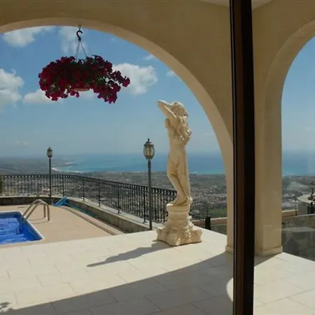 With 3 Bedrooms In Peyia, With Wonderful Sea View And Private Po Villa *
